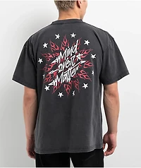 Ninth Hall Mind Over Matter Vintage Black T-Shirt