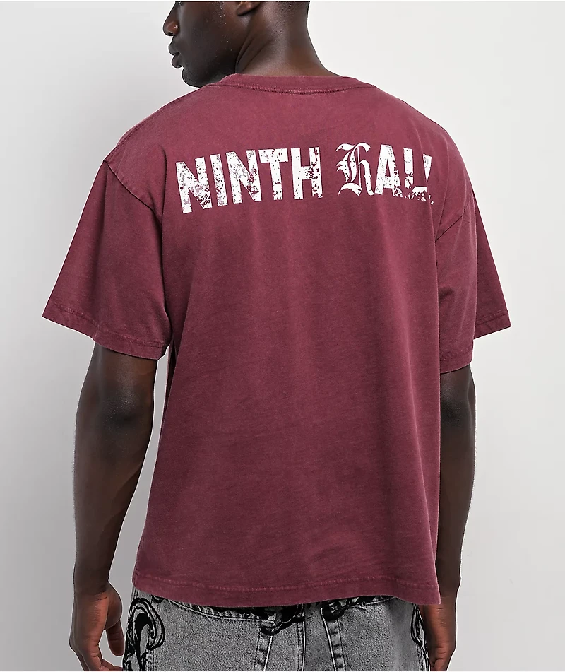 Ninth Hall Misunderstood Maroon T-Shirt