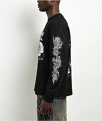 Ninth Hall Mother Mary Black Long Sleeve T-Shirt