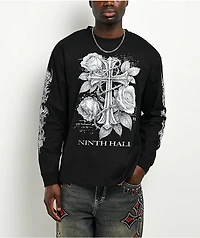 Ninth Hall Mother Mary Black Long Sleeve T-Shirt