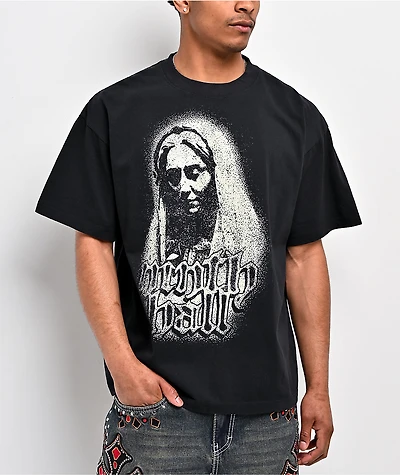 Ninth Hall Mother Mary Black T-Shirt