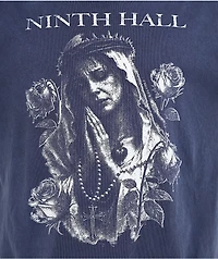 Ninth Hall Mother Mary Navy T-Shirt