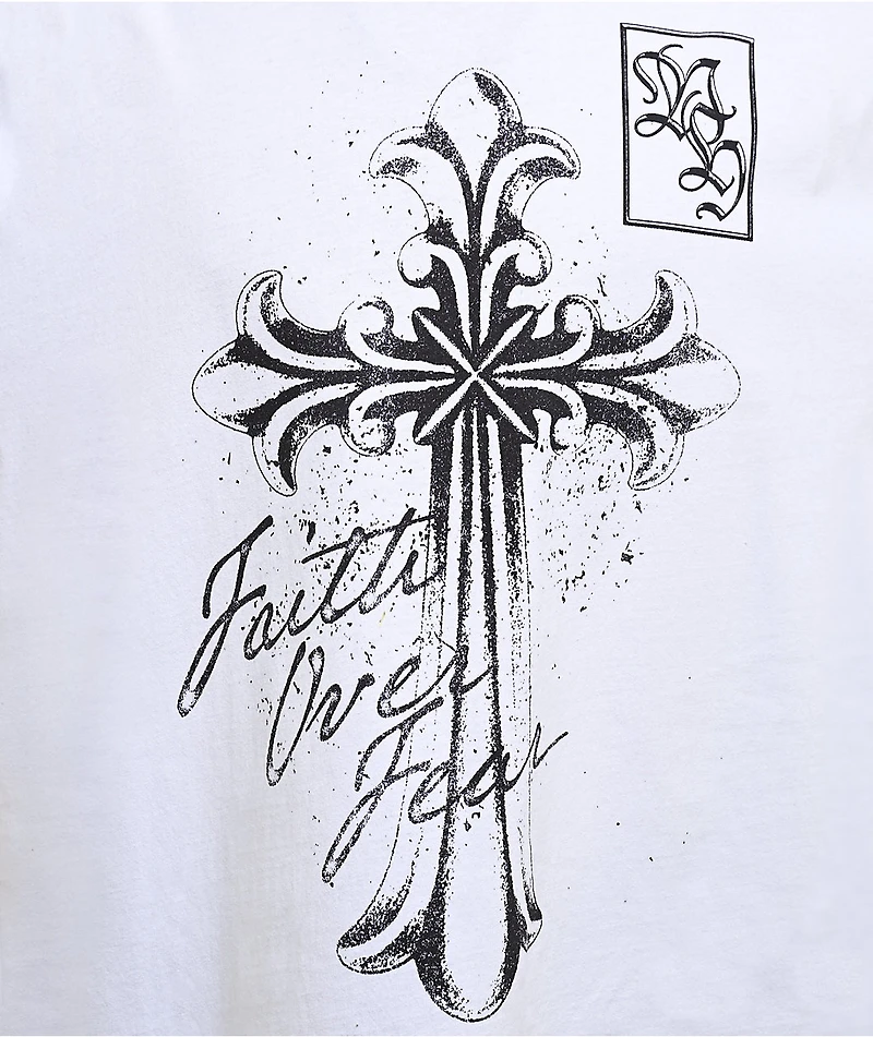 Ninth Hall Mother Mary White Long Sleeve T-Shirt
