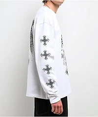 Ninth Hall Mother Mary White Long Sleeve T-Shirt