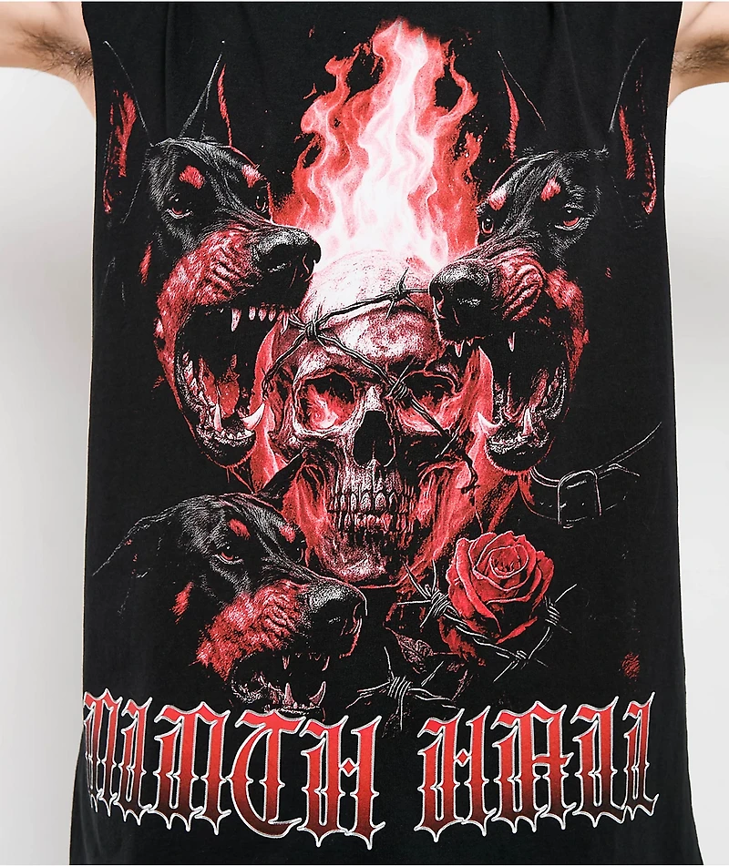 Ninth Hall Night Riders Black Tank Top