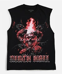 Ninth Hall Night Riders Black Tank Top