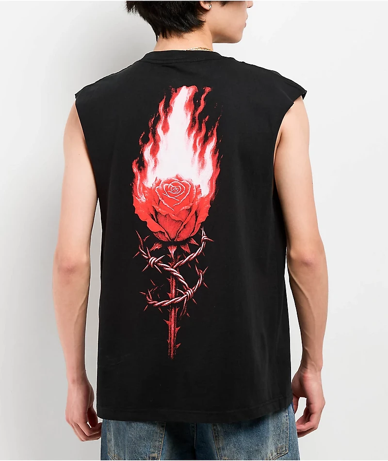 Ninth Hall Night Riders Black Tank Top
