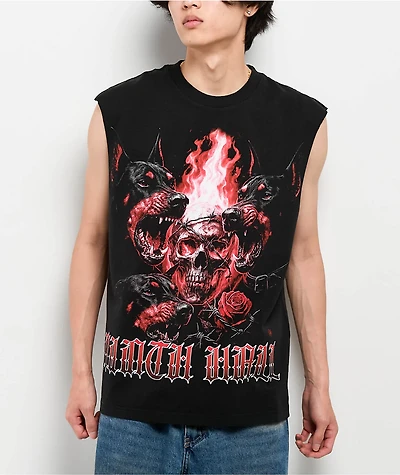 Ninth Hall Night Riders Black Tank Top