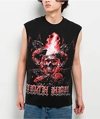 Ninth Hall Night Riders Black Tank Top