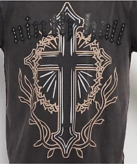 Ninth Hall Nightcrawler Black Wash Long Sleeve T-Shirt