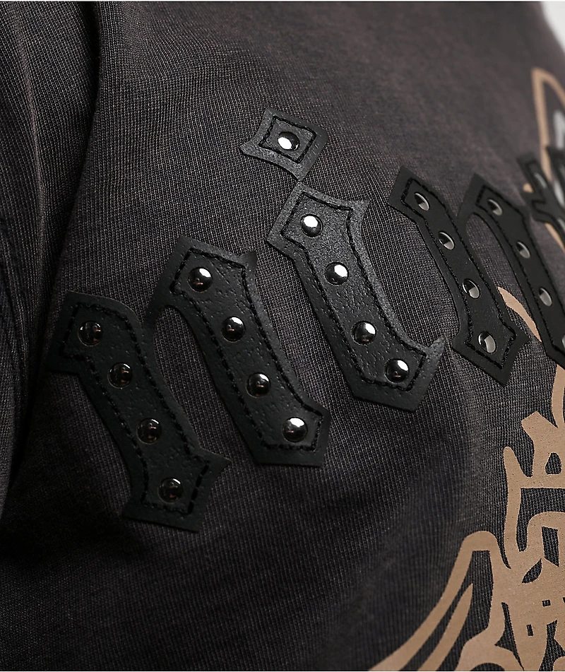 Ninth Hall Nightcrawler Black Wash Long Sleeve T-Shirt