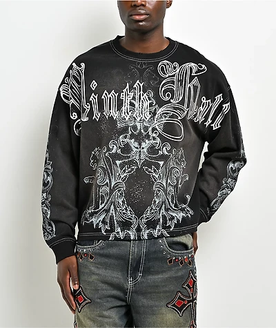 Ninth Hall Old Dog Black Wash Long Sleeve T-Shirt
