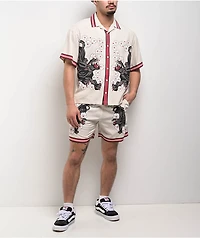 Ninth Hall Panther Natural Lounge Shorts