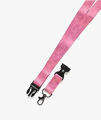 Ninth Hall Pink Leopard Lanyard