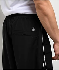 Ninth Hall Piped Black Track Pants