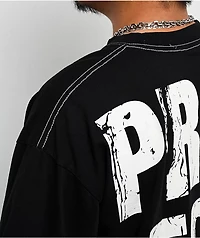 Ninth Hall Prayers Glow In The Dark Black T-Shirt