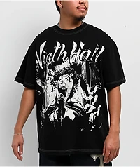 Ninth Hall Prayers Glow In The Dark Black T-Shirt