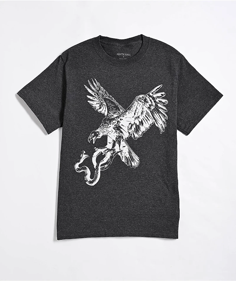 Ninth Hall Prey Charcoal T-Shirt