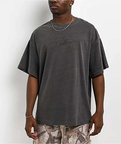 Ninth Hall Problem Grey Wash T-Shirt