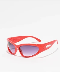 Ninth Hall Rev Red Sunglasses