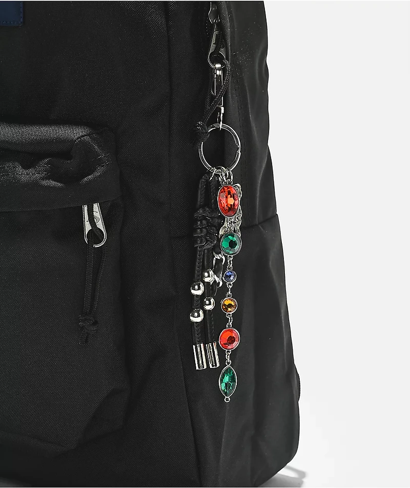 Ninth Hall Rhinestone Chain Bag Charm