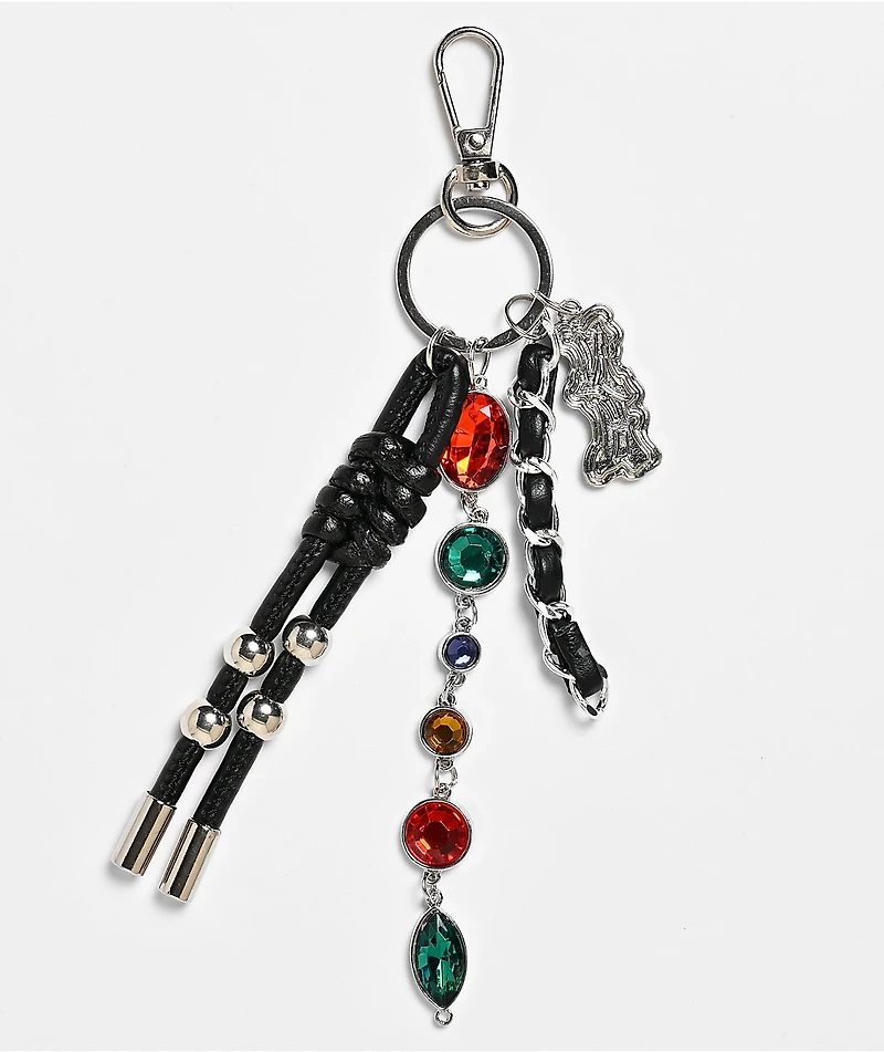 Ninth Hall Rhinestone Chain Bag Charm