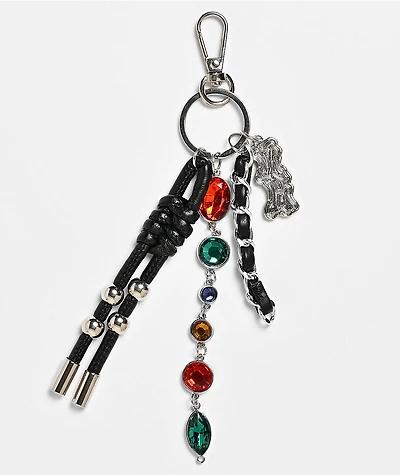 Ninth Hall Rhinestone Chain Bag Charm