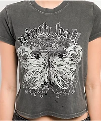 Ninth Hall Rico Black Wash T-Shirt