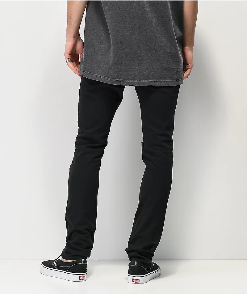 Ninth Hall Rogue Black Shredded Jeans