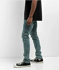 Ninth Hall Rogue Blue Acid Wash Skinny Jeans