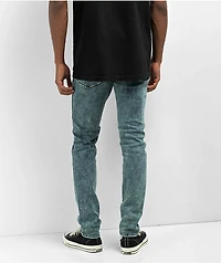 Ninth Hall Rogue Blue Acid Wash Skinny Jeans
