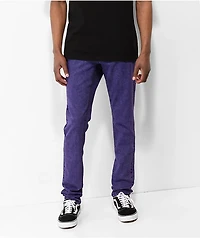 Ninth Hall Rogue Skinny Purple Acid Wash Jeans