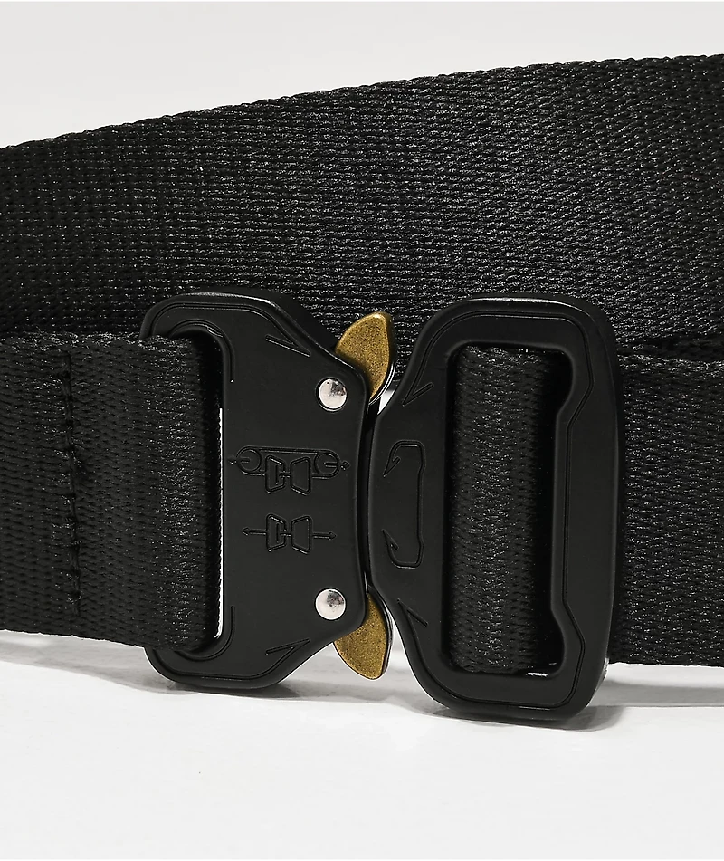 Ninth Hall Salver Black Web Belt