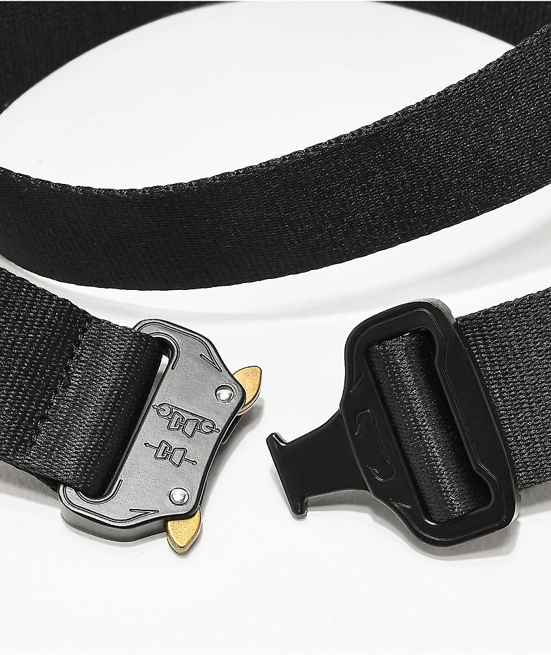 Ninth Hall Salver Black Web Belt