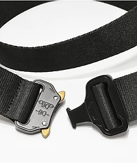 Ninth Hall Salver Black Web Belt