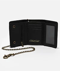 Ninth Hall Sanctuary Black Chain Wallet
