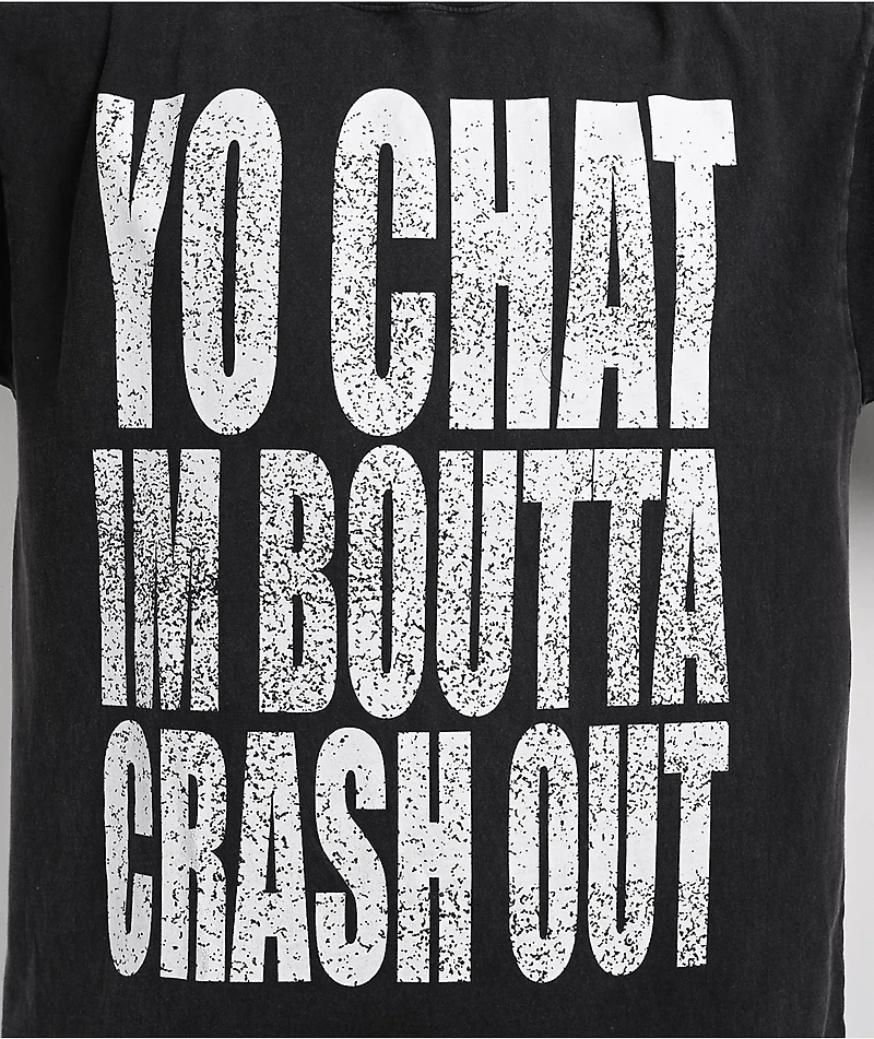 Ninth Hall Say It To My Face Black T-Shirt