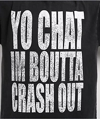 Ninth Hall Say It To My Face Black T-Shirt