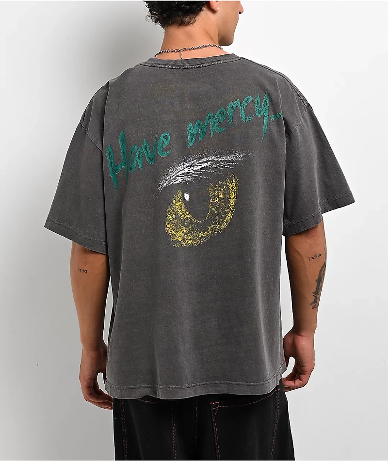 Ninth Hall Scenic Grey Wash Boxy T-Shirt