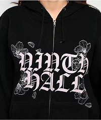 Ninth Hall Serenity Black Zip Hoodie