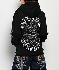 Ninth Hall Serenity Black Zip Hoodie