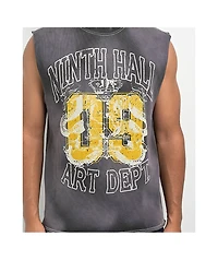 Ninth Hall Shipwreck Black Wash Tank Top