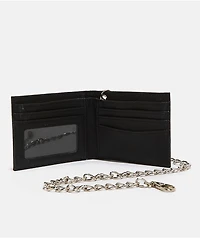 Ninth Hall Signal Black Chain Wallet
