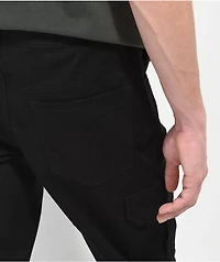 Ninth Hall Signal Black Flare Cargo Pants