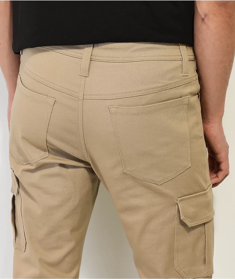 Ninth Hall Signal Khaki Flare Cargo Pants