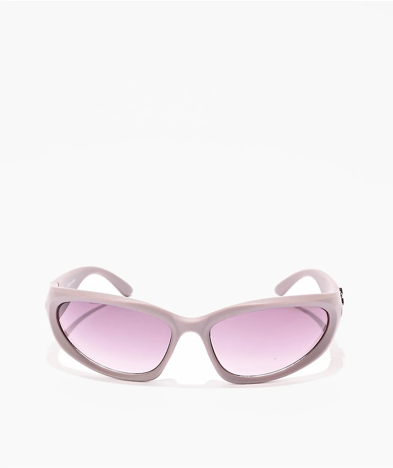 Ninth Hall Smite Taupe Sunglasses