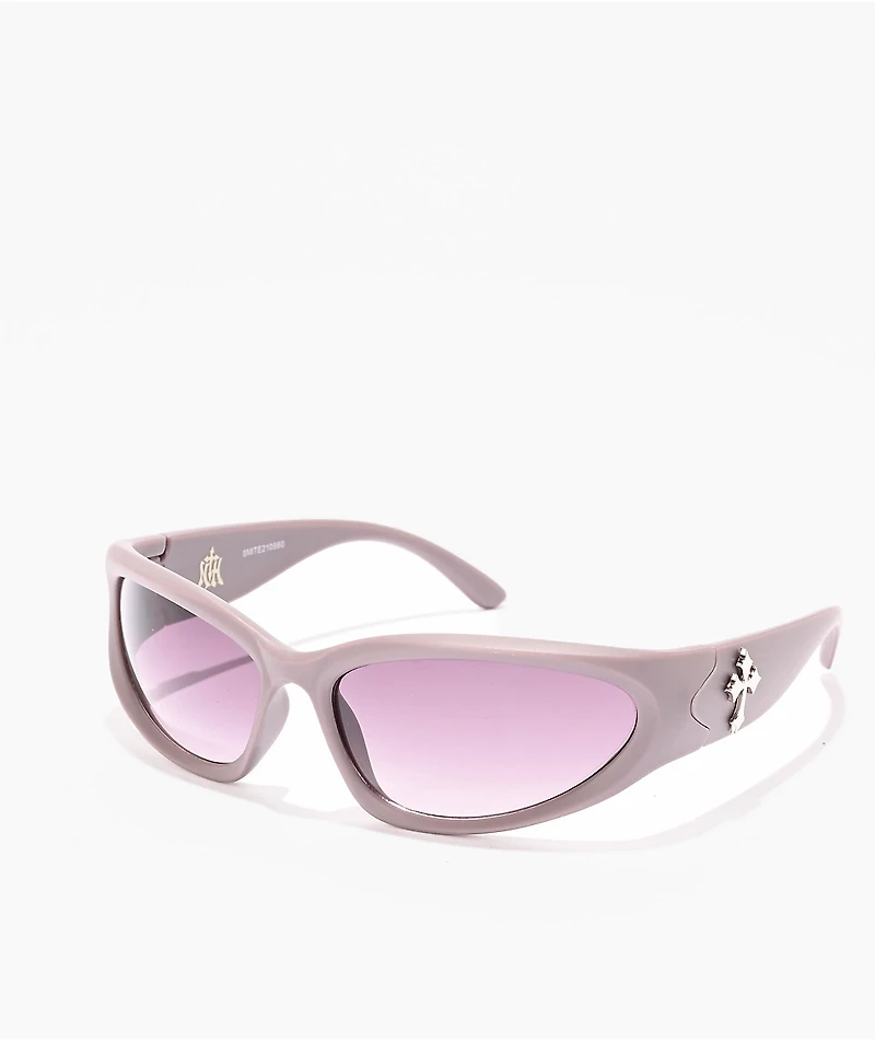 Ninth Hall Smite Taupe Sunglasses
