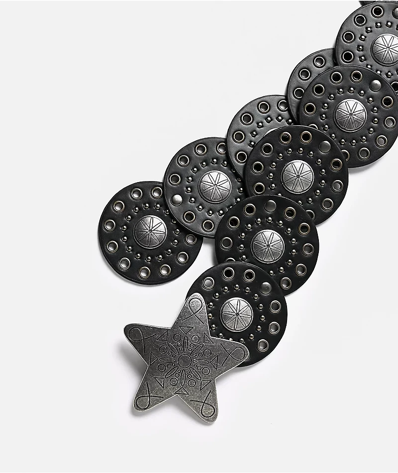 Ninth Hall Soleil Disc Western Black Belt