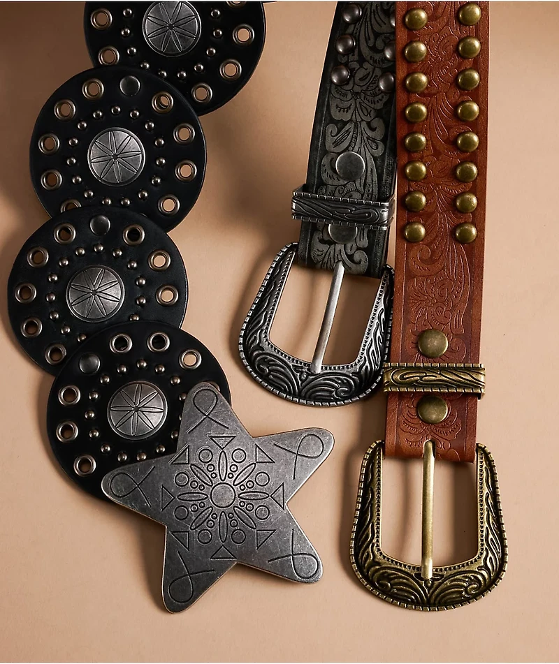 Ninth Hall Soleil Disc Western Black Belt