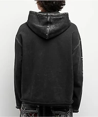 Ninth Hall Speak Easy Washed Black Hoodie